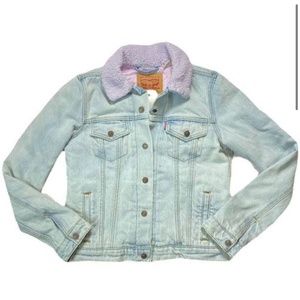 Levi Strauss & Co Denim Jacket with Sherpa Lining, Brand New, Size Small